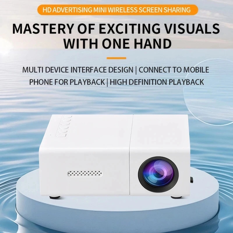 1080P LED Mini Projector with  - đánh giá và giá Outdoor Camping Movies