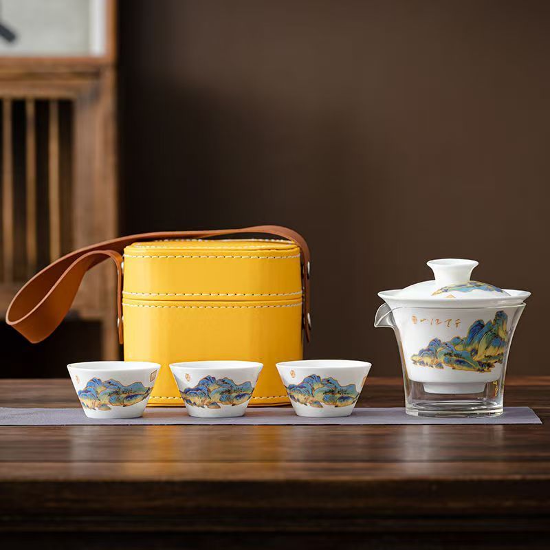 Travel Jade White Porcelain Te - đánh giá và giá Outdoor Camping Kettle