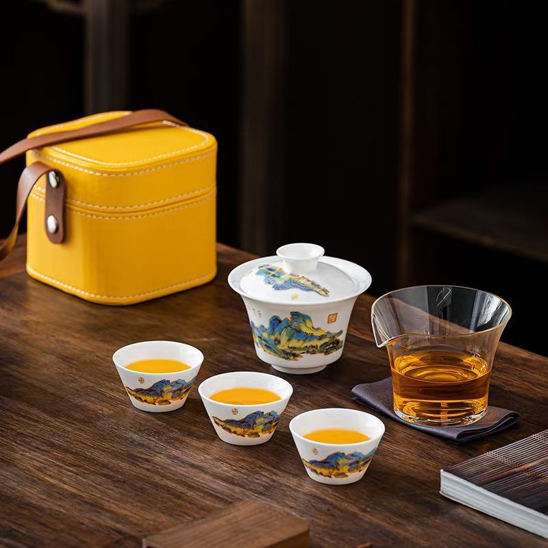Travel Jade White Porcelain Te - đánh giá và giá Outdoor Camping Kettle