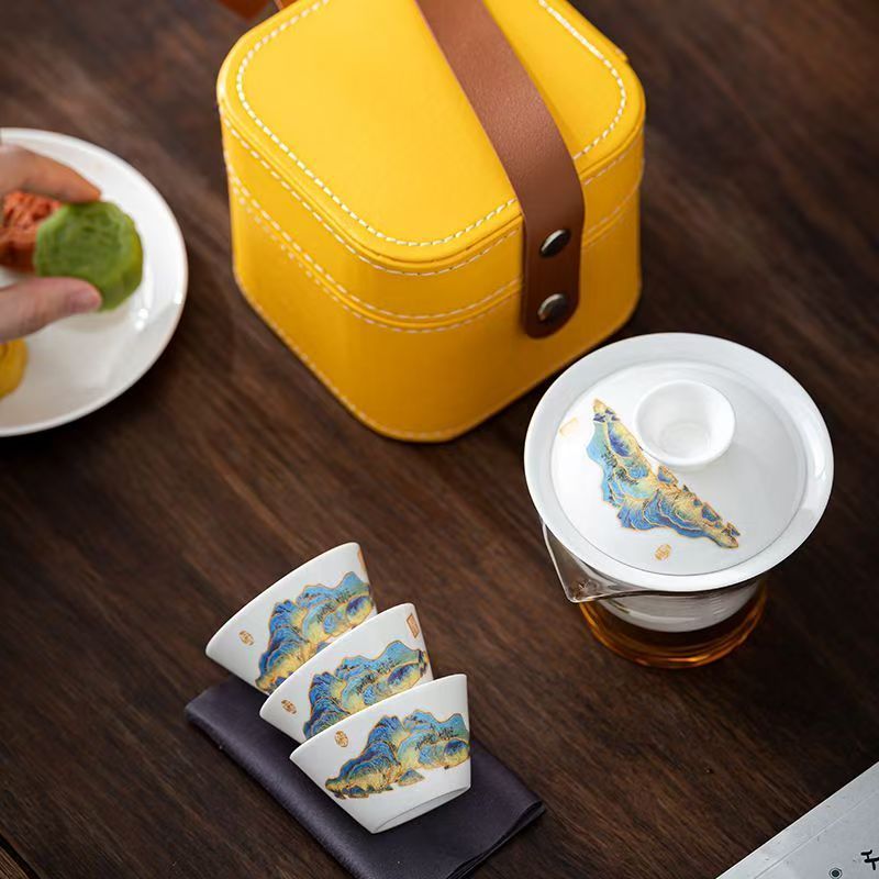 Travel Jade White Porcelain Te - đánh giá và giá Outdoor Camping Kettle