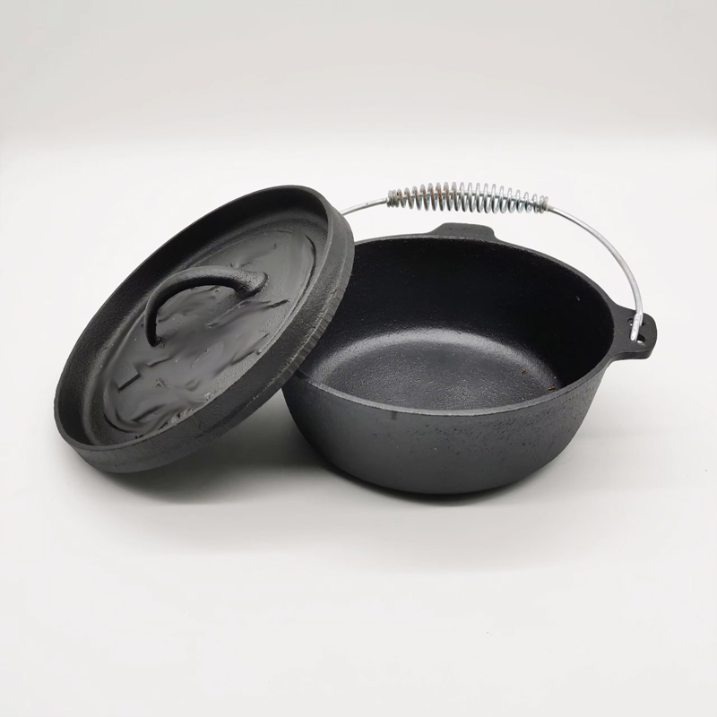 2QT Cast Iron Camp Dutch Oven  - đánh giá và giá Outdoor Gas Camping Oven