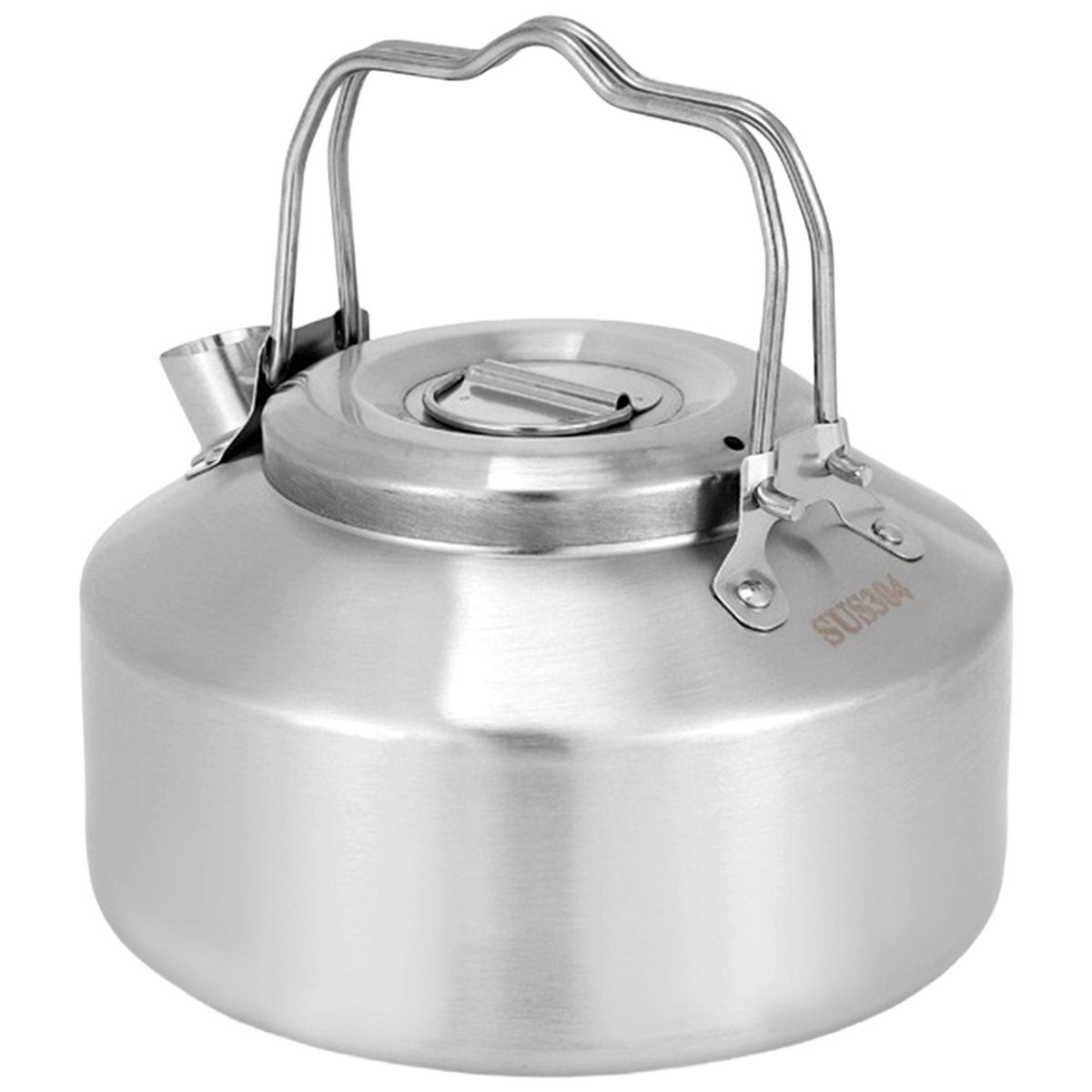 POPULAR-Stainless Steel Double - đánh giá và giá Outdoor Camping Kettle
