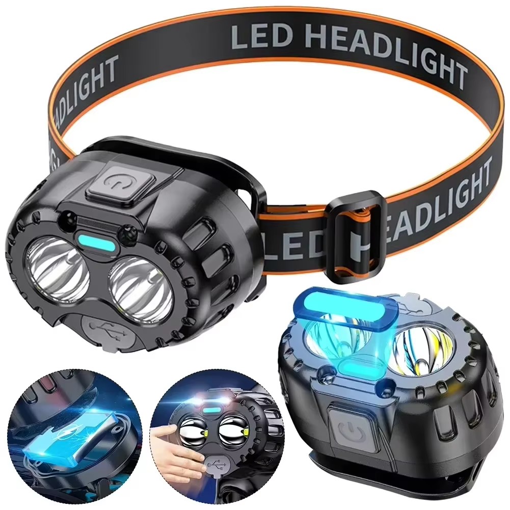 Powerful LED Headlamp IPX4 Wat - đánh giá và giá Outdoor Camping Adventure