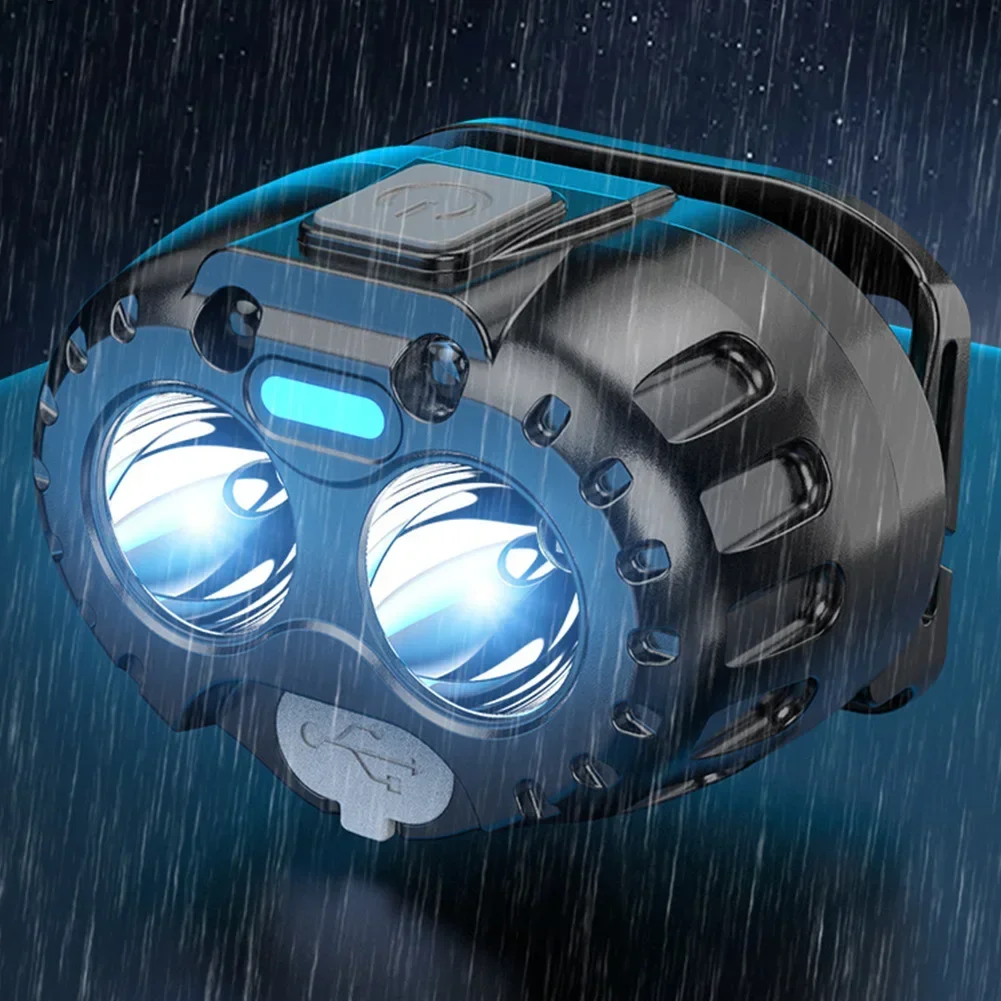Powerful LED Headlamp IPX4 Wat - đánh giá và giá Outdoor Camping Adventure