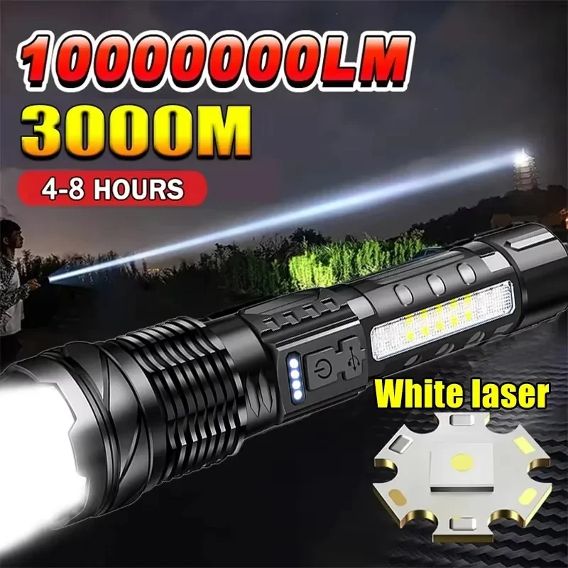 Powerful LED Flashlight Batter - đánh giá và giá Battery Outdoor Camping