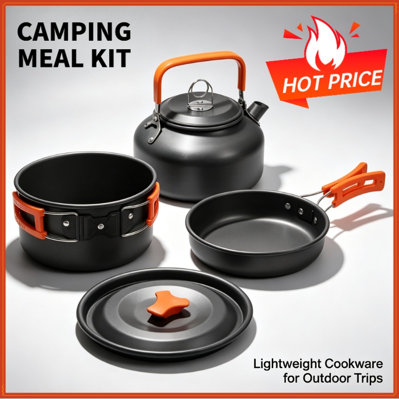 Camping Cooking set Camping Co - đánh giá và giá Outdoor Camping Kitchen Table