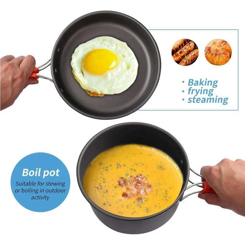 Camping Cooking set Camping Co - đánh giá và giá Outdoor Camping Kitchen Table
