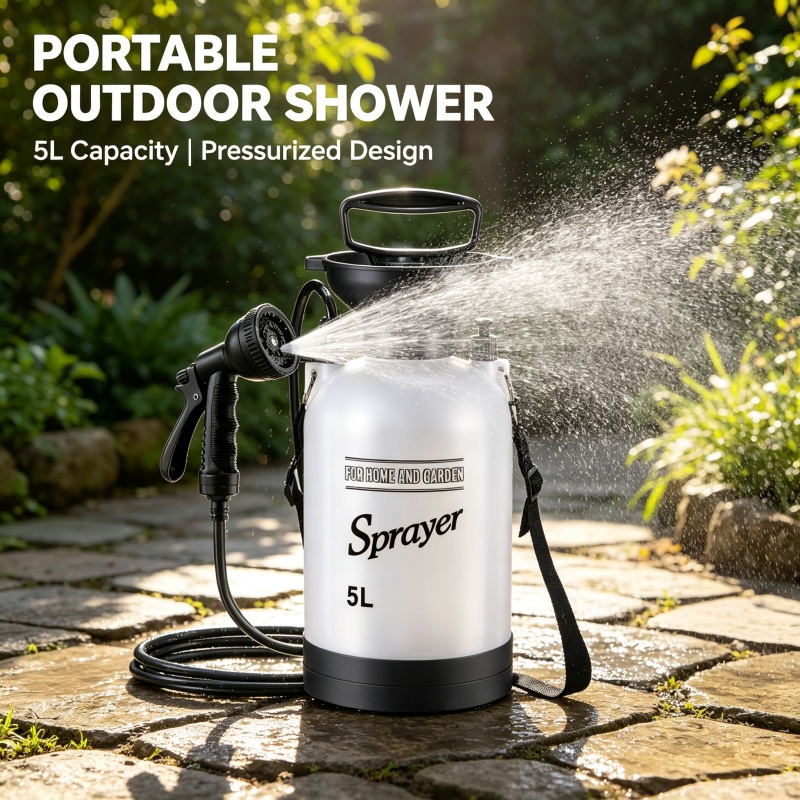 5L Portable Camping Shower Man - đánh giá và giá Outdoor Camping Carpet